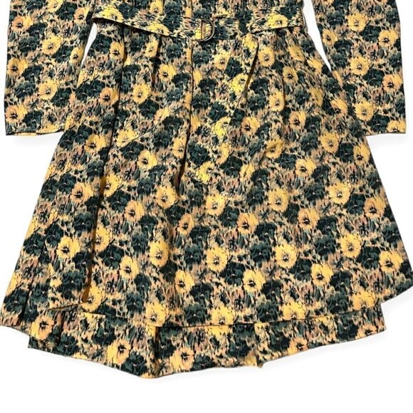Ulla Johnson Elaine Mini Dress, Begonia Floral Printed, With Belt,‎ Size 8, NWT - Picture 12 of 16